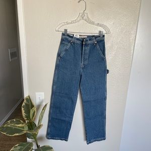 Levi's Ribcage Straight Leg Utility Carpenter Jeans